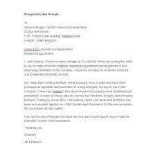 Complaint Letters To Companies Business Complaint Letter