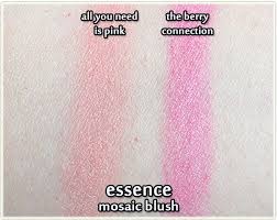essence mosaic blushes review