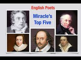 miracle s top five great english poets