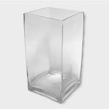 Glass Tank Vase 20x10x10cm Glassware