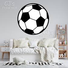 Soccer Ball Wall Decal Sports Kids