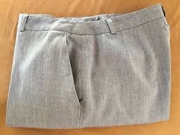Harve Benard Womens Size 16 Gray Velvety Dress Pants Slacks