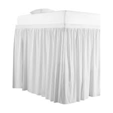Check out all our products at: Bed Skirts Ruffled Dorm Sized Bed Skirt White Home Kitchen