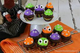 easy monster eye cupcakes hoosier