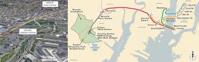 new path to newark airport train to