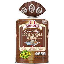 arnold country 100 whole wheat bread