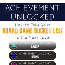 Achievement unlocked 3 has 1765 blocks, 650 pellets, 400 achievements, 250 coins, 10 rooms, 10 hamsters, and one really big guinea pig. Board Game Achievements For The Board Game Bucket List