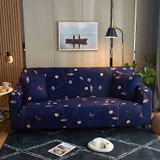 Flower Patterned Stretch Sofa Cover