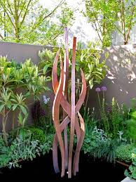 Copper Garden Art Abstract Tree