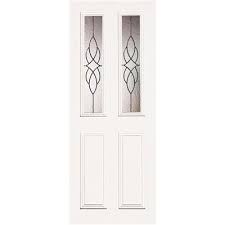 Claremont Primed Door Cathedral Leaded