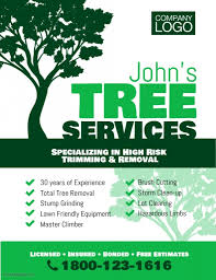 Tree Trimming Removal Services Flyer Poster Template Postermywall