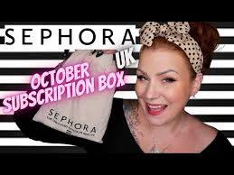 unboxing sephora uk beauty subscription