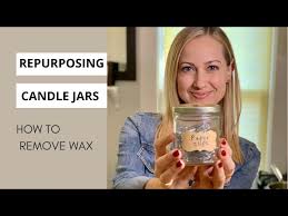 How To Remove Wax From Old Candle Jar
