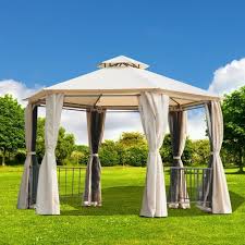 Gazebo Canopy Sun Shelter Waterproof