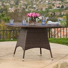 Pe Wicker Outdoor Dining Table