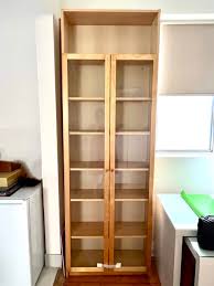 Bookcase With Glass Door And Extension