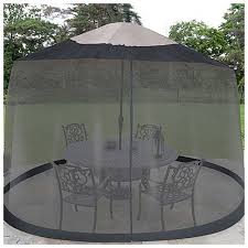 jobar 23cm black umbrella table screen