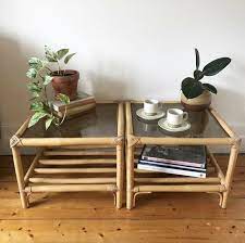 Cane coffee table with glass top. Vintage Cane Rattan Coffee Tables Smoky Glass Top Coffee Tables Gumtree Australia Morela Bamboo Coffee Table Rattan Coffee Table Vintage Furniture For Sale