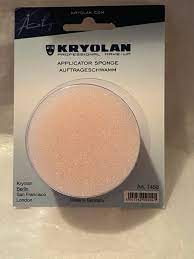 kryolan round makeup sponge art 1450