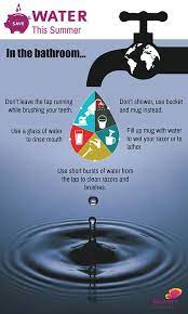 tips to save water this summer