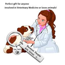 Looking for the ideal veterinary graduation gifts? Maofaed Vet Techs Gift Veterinary Technician Gift Vet Techs Are Pawsome Veterinarian Keychain Veterinarian Graduation Gift Women Mishavig Jewelry