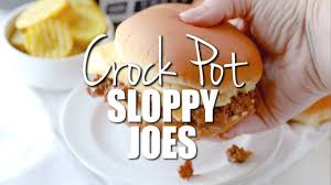 homemade crock pot sloppy joes