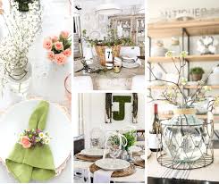 dining table decor for spring my