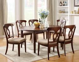 The cheapest offer starts at £30. 3f7102991pg Nessie Cherry Finish Oval Dining Table 6 Chairs Cherry Dining Room Sets Farmhouse Dining Room Set Oval Table Dining