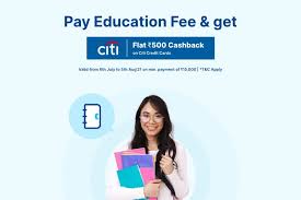 pay education fee with citibank