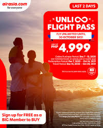 Carefully view important details below including the selling period, travel dates, destinations. Airasia 2 Days Left To Get Your Very Own Airasia Unli Facebook