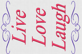 Live Love Laugh In Times New Roman Italic This Machine Embroidery Design Comes With Multipl In 2020 Embroidery Designs Machine Embroidery Designs Embroidery Files