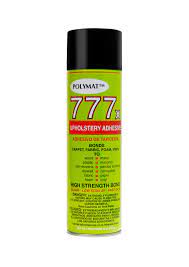 polymat 777x spray glue upholstery and