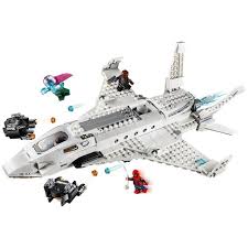 lego marvel stark jet and the drone