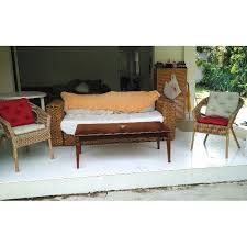 Seagrass Sofa 2 Ratan Arm Chairs