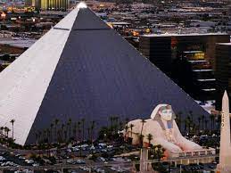 luxor in las vegas was an ideal locale