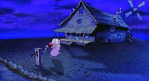 hd wallpaper courage the cowardly dog