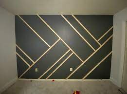 How To Make A Geometric Accent Wall Diy