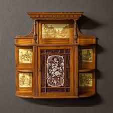 Victorian Wall Cabinet Antique Furniture