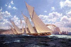 schooners cliff sailing ship