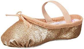 Bloch Dance Girls Glitter Dust Ballet Shoe Slipper