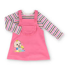 Baby Girls Cocomelon Pinni Fleece Dress
