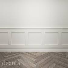 Deanta White Primed Balm Wall Panelling