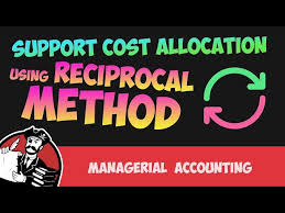 support cost allocation using