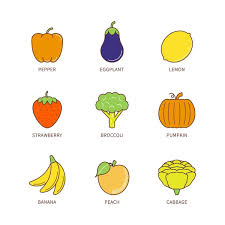vegetables alphabet stock photos