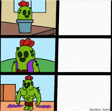Annoying spike meme, but it gets faster when someone rages. Spike Meme Template Brawlstars