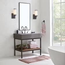 Freshen up in a flash with our top vanity and. Simple And Chic The Frances Single Sink Vanity Is The Perfect Mixture Of Industrial Materials And A Simple Framework Single Sink Vanity Vanity Sink Vanity