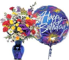 Image result for birthday gifts and flowers
