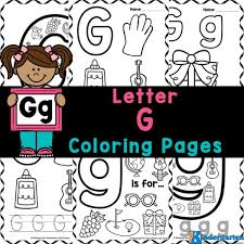 free printable letter g coloring page