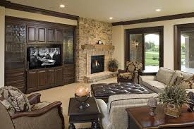 Use these sliding doors to break up a large room or close off an entryway. Off Center Fireplace Living Room Peenmedia House Plans 171440