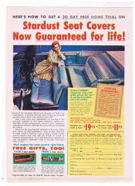 Buy 1950s Stardust Seat Covers Original